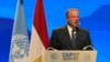 El exvicepresidente estadounidense Al Gore habla en una sesión de la Cumbre Climática de la ONU en el balneario de Sharm el-Sheikh, Egipto, el 9 de noviembre del 2022. 