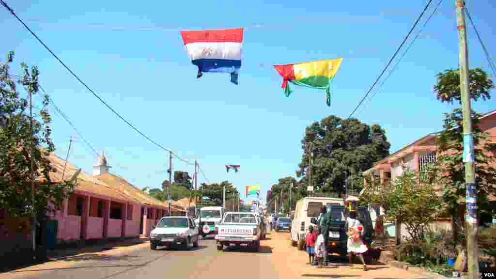 Cidade de Bissau por altura das Eleições Gerais de 13 de Abril de 2014. Guiné-Bissau