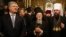 Петр Порошенко, патриарх Варфоломей и митрополит Епифаний