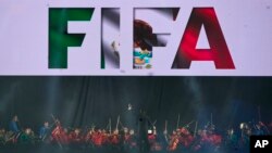 지난 3월 멕시코 시티에서 열린 FIFA 평의회 회의 개막식. (자료사진)