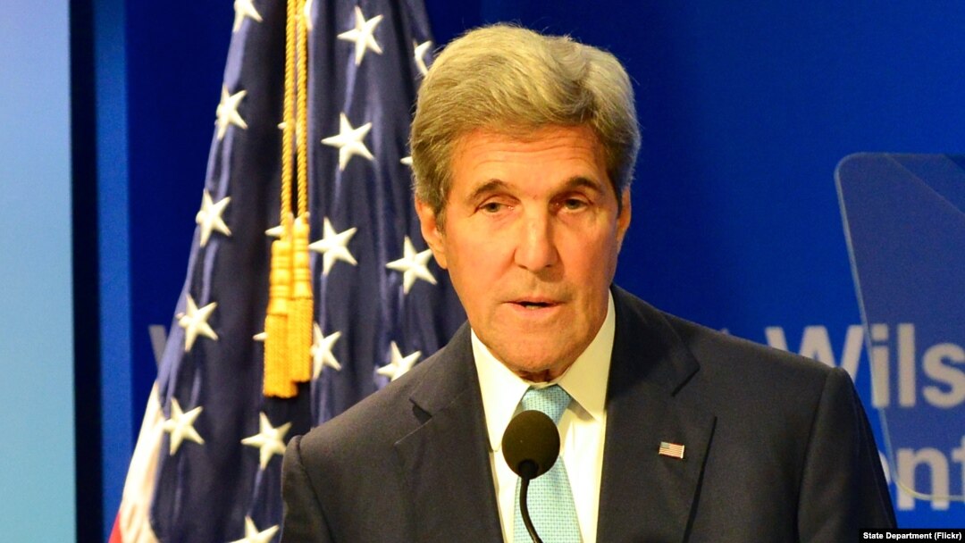 Menteri Luar Negeri Amerika Serikat, John Kerry, di Washington D.C., 28 September 2016. (Foto: dok).