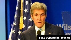 Menteri Luar Negeri Amerika Serikat, John Kerry, di Washington D.C., 28 September 2016. (Foto: dok).