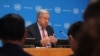 ARCHIVO - El Secretario General de las Naciones Unidas, Antonio Guterres, habla en una conferencia de prensa antes de la apertura de la 79ª sesión de alto nivel de la Asamblea General de la ONU, el 18 de septiembre de 2024 en Nueva York.