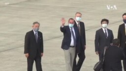 美國衛生部長阿扎爾率團高規格抵達台灣