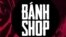 Logo mới có thêm dấu sắc trong chữ 'Banh Shop' màu trắng trên nền đen.