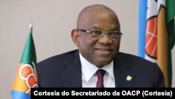 Georges Chikoti, secretário-geral da Organização dos Estados de África, Caraíbas e Pacífico (OACP)