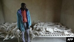 Жертва геноцида в Руанде