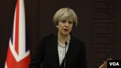 英国首相特雷莎.梅