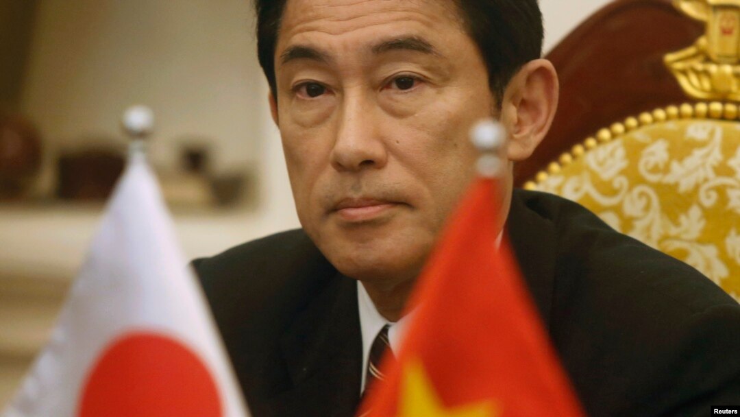 日本外相岸田文雄。（資料圖片）