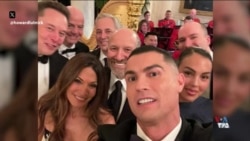 آمریکا از لنز دوربین - سلفی کریستیانو رونالدو با مقامات آمریکا در ضیافت شام کاخ سفید