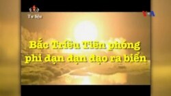 Bắc Triều Tiên phóng phi đạn đạn đạo ra biển