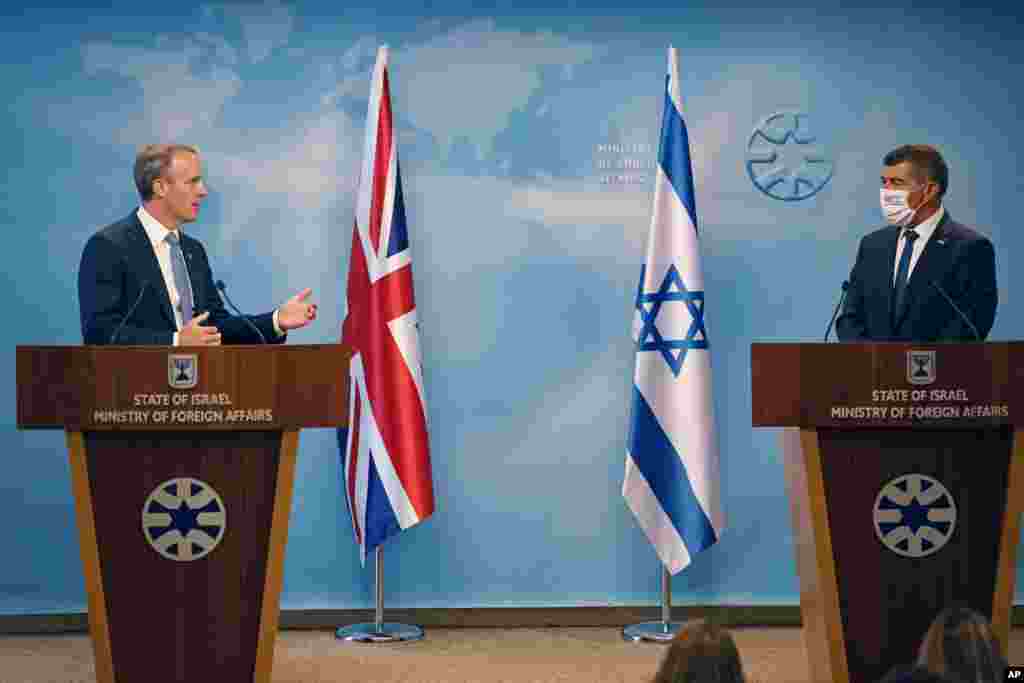 یک روز بعد از سفر مایک پمپئو به اورشلیم، روز سه‌شنبه نیز وزیر خارجه بریتانیا با مقامات اسرائیل از جمله وزیر خارجه این کشور در اورشلیم دیدار کرد.