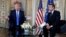 Дональд Трамп и Эммануэль Макрон