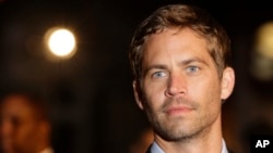 Diễn viên Paul Walker đã qua đời vì tai nạn xe hơi ở tuổi 40.