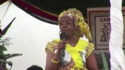 Zimbabwe First Lady Grace Mugabe at Mbare Rally