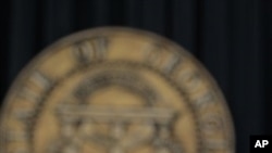 Former House Speaker Newt Gingrich, R-Ga., speaks during a news conference in the Governor's office March 3, 2011 in Atlanta.