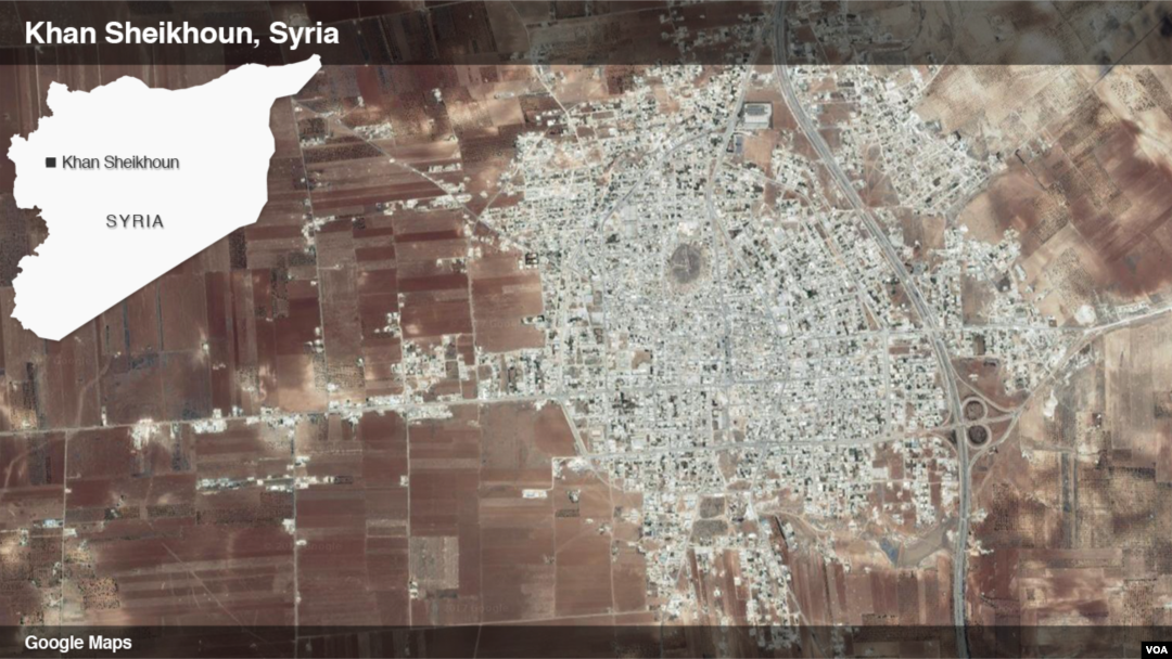 Khan Sheikhoun, Suriah.