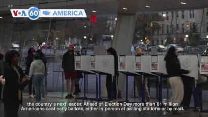 VOA60 America - America votes for next president