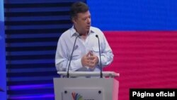 El presidente de Colombia Juan Manuel Santos participó de la apertura de la Cumbre Empresarial en Cartagena de Inidias.