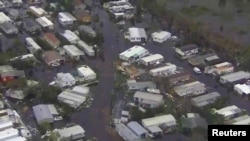 Последствия урагана «Иэн» в округе Ли во Флориде. 29 сентября 2022 г.