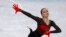 Atlet figure skating asal Rusia Kamila Valieva beraksi dalam pertandingan kategori beregu di Olimpiade Musim Dingin 2022, di Stadion Indoor Beijing, pada 7 Februari 2022. (Foto: Reuters/Evgenia Novozhenina)