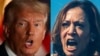 Donald Trump dan Kamala Harris