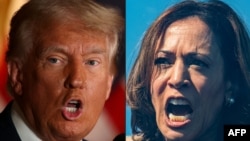 Donald Trump dan Kamala Harris