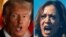 Donald Trump dan Kamala Harris