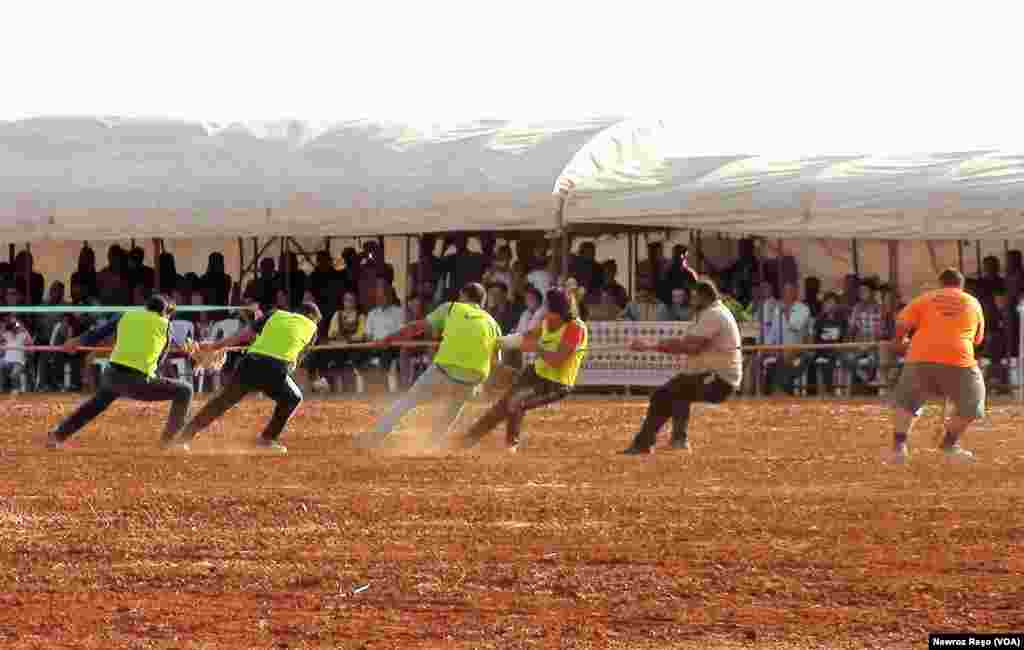 Roja Sporê li Kampa Penaberên Efrînê 