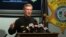 In this image taken from video, Richland County Sheriff Leon Lott speaks during a news conference regarding Deputy Ben Fields in Columbia, S.C., October 28, 2015. 