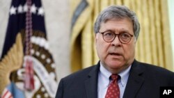 وەزیری دادی ئەمەریکا ویلیام باڕ