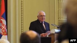 Predsednik Češke drži predavanje u Srpskoj akademiji nauka i umetnosti