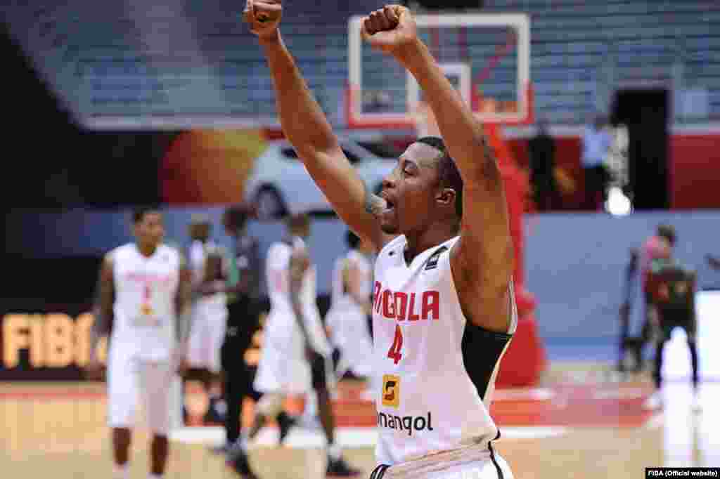 Edson Ndoniema, selecção de Angola no AfroBasket2015