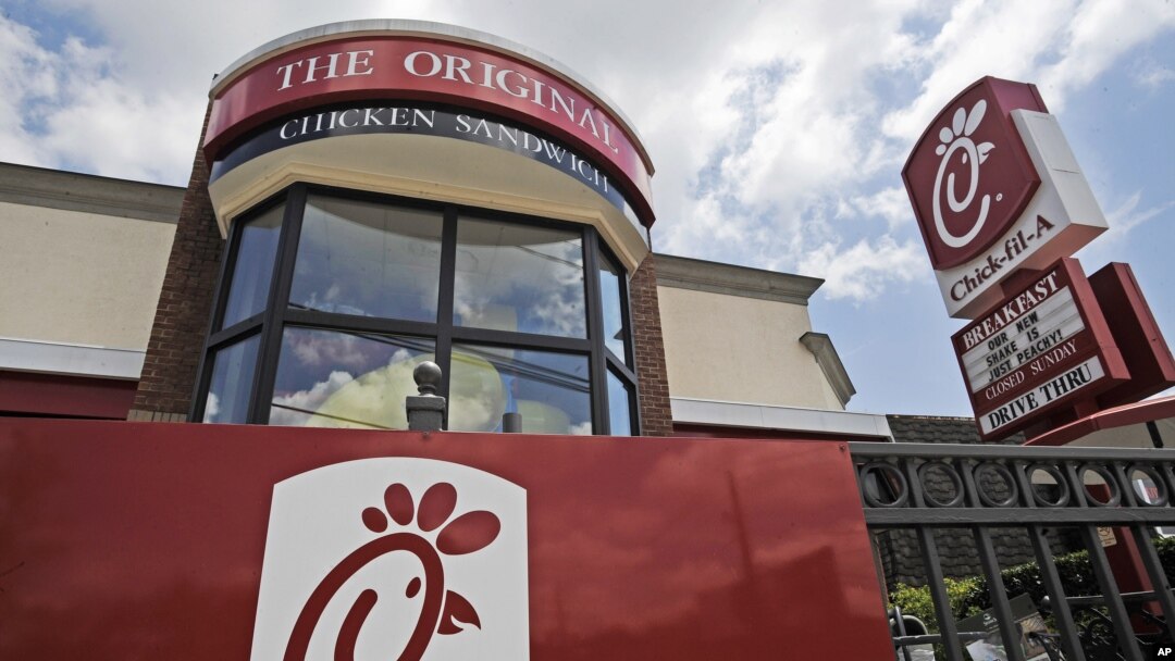 A Chick-fil-A fast food restaurant in Atlanta, Georgia, July 19, 2012.