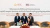 Overseas Cambodian Investment Corporation and DFC sign a Letter of Intent for $100M in strategic financing for Techo International Airport. (Credit OCIC.)