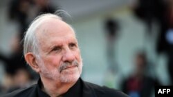 U.S. director Brian De Palma arrives Aug. 29, 2019 for the screening of the film "Marriage Story" during the 76th Venice Film Festival at Venice Lido. 