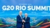 Le président brésilien Luiz Inacio da Silva salue le président américain Joe Biden lors du sommet du G20, à Rio de Janeiro, au Brésil, le 18 novembre 2024. Reuters 