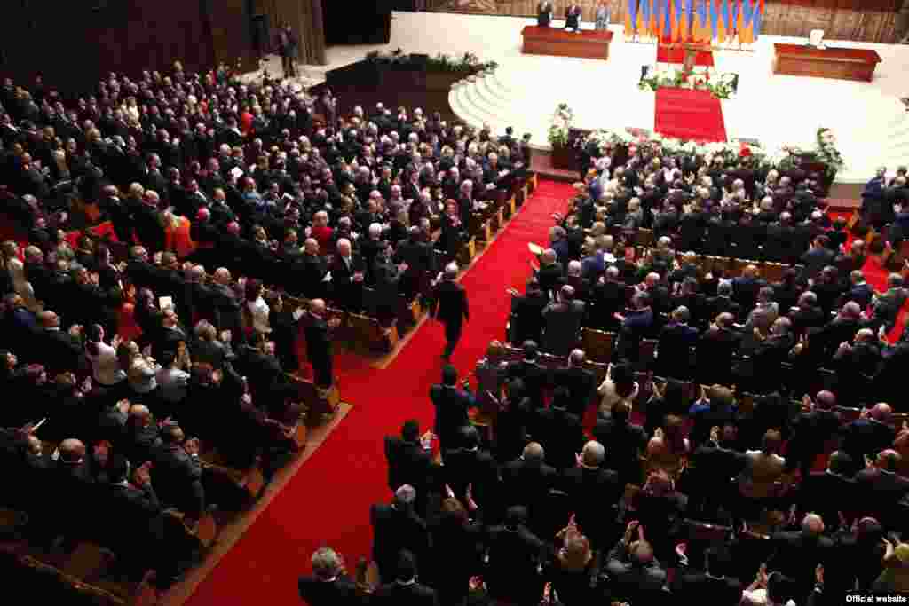 Սերժ Սարգսյանի երդմնակալության օրը, Երևան, 2013թ. ապրիլի 9