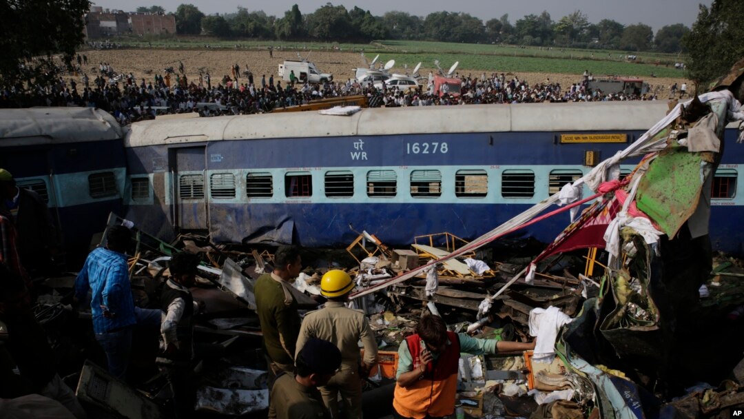 Kecelakaan kereta api India
