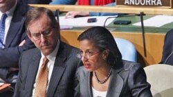 La embajadora ante Naciones Unidas Susan Rice llamó a suspender a Libia del Consejo de Derechos Humanos de la ONU.