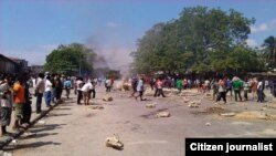 Sebuah demonstrasi di Zanzibar. (Foto: Dok)