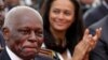 José Eduardo dos Santos, Presidente de Angola, e a sua filha Isabel dos Santos, na inauguração da nova Marginal de Luanda. Luanda, 28 Agosto 2012