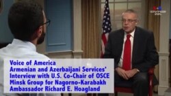 Հարցազրույց ԵԱՀԿ ՄԽ համանախագահ Ռիչարդ Հոգլանդի հետ