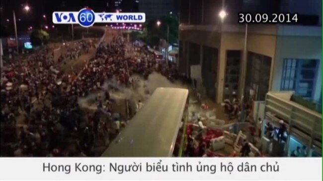 Người biểu tình Hong Kong công bố giai đoạn kế tiếp (VOA60)