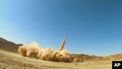 آزمایش موشکی جمهوری اسلامی ایران (آرشیو)