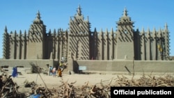 FILE - The Mosque of Djenné in Mali is considered the largest adobe structure in the world.