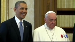 Tổng thống Obama và Đức Giáo hoàng gặp mặt lần đầu