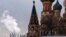 View of St. Basil Cathedral in Moscow, Russia. (Photo: Jamie Dettmer / VOA) 
