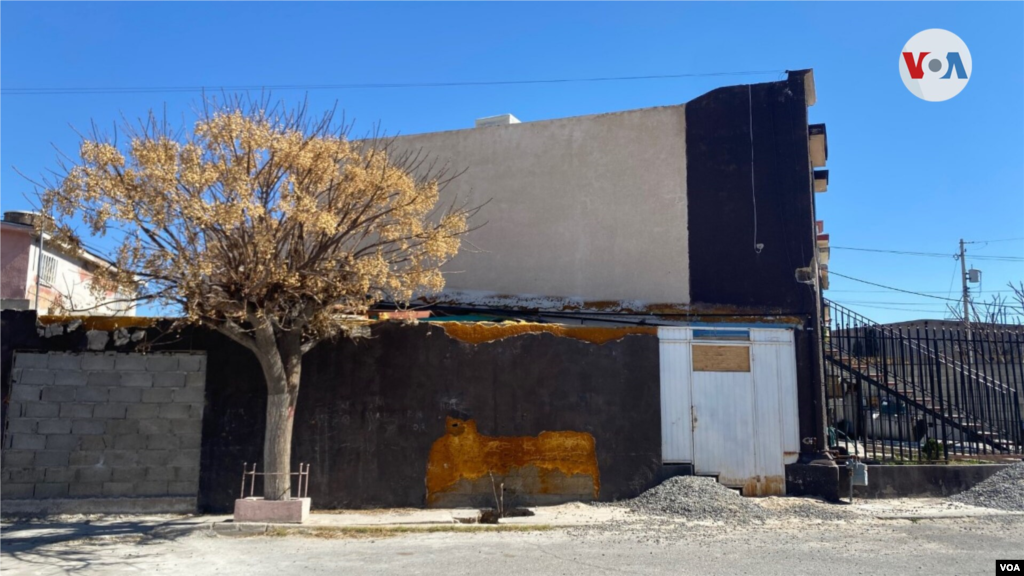 La imagen muestra parte de una zona residencial en Ciudad Ju&#225;rez, M&#233;xico. 