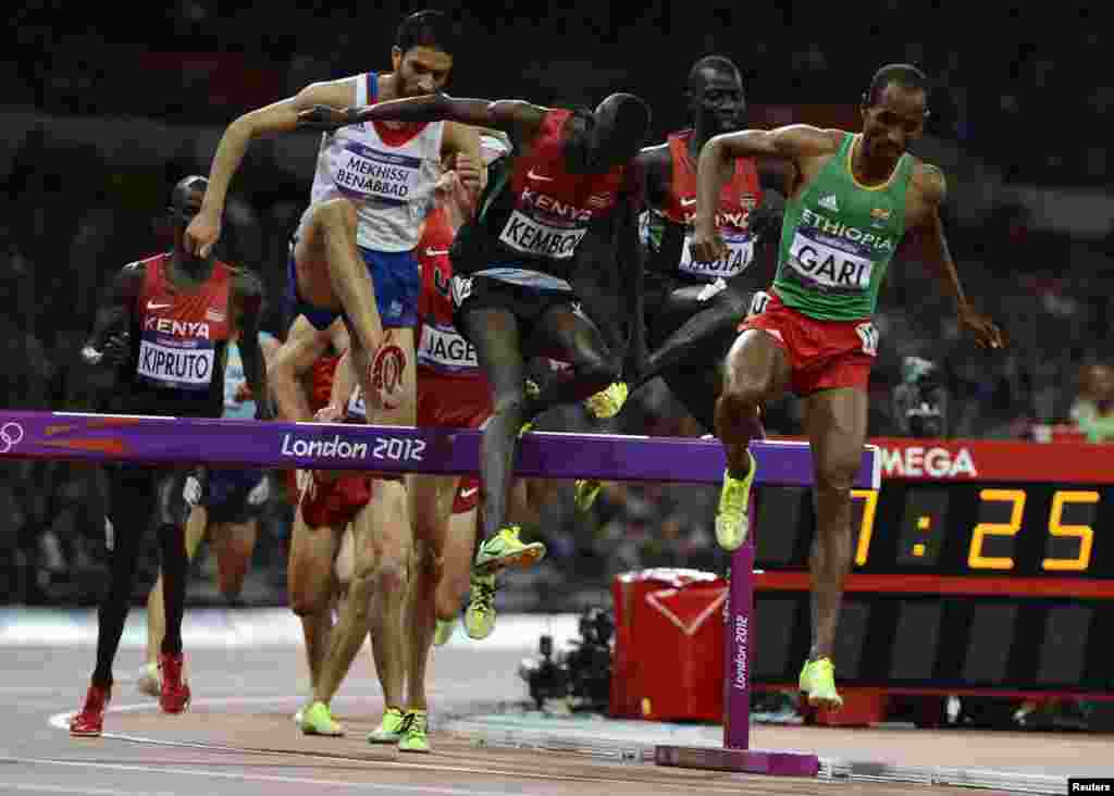 Olympics steeplechase final kemboi